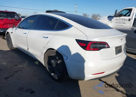 2020 Tesla Model 3 Long Range Dual Motor All-Wheel Drive из США, поврежденный, VIN 5YJ3E1EB8LF746510
